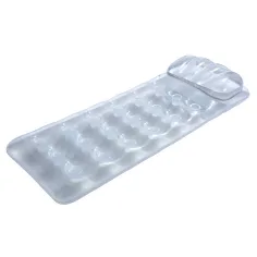 Bestway: prozoren, srebrne barve napihljiv gumijast madrac 175x63x26 cm