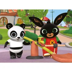 Bing in Pandó na igrišču 24-delni Eco mini puzzle 35x25 cm - Lisciani slika 2