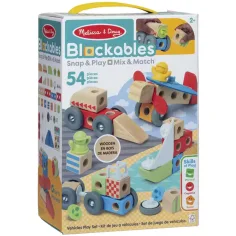 Blockables: Lesena gradbena igrača – vozila - Melissa & Doug