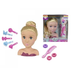 Blond frizerska glava z dodatki - Simba Toys slika 2