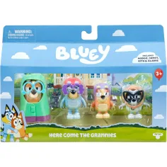 Bluey: 4-delni igračarski komplet Babice