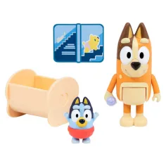 Bluey: Dvojni paket figuric - Baby Bluey in Chilli slika 2