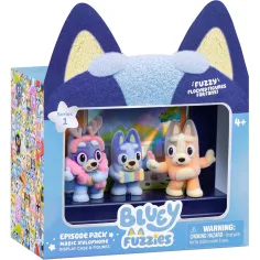 Bluey Fuzzies Epizoda 3-delni set - čarobni ksilofon