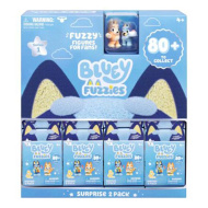 Bluey Fuzzies paket presenečenja z dvema figuricama