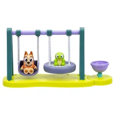Bluey: Igralni set z igriščem z Bingom in figurico želv. slika 2