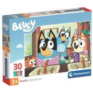 Bluey Super Color 30-delna sestavljanka - Clementoni