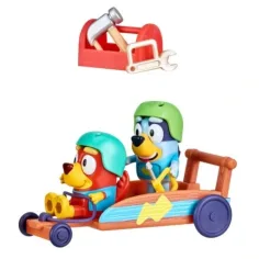 Bluey gokart szett z 2 figurama slika 2