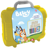 Bluey kreativni komplet za žigosanje v kovčku - Multiprint