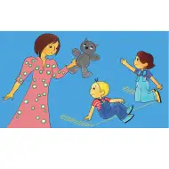 Boribon, medvedek igrača - diaprojekcija