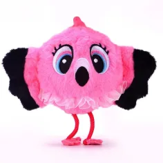 Bouncibles: Odskakajoča plišasta žoga - Mimi, rožnati flamingo