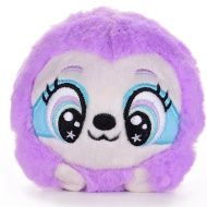 Bouncibles: Skakajoča plišasta žoga - Mila, vijolična lenivka