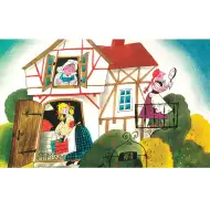 Brata Grimm: Babica Holle diaprojekcija