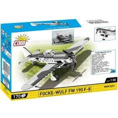 COBI: 2. svetovna vojna Focke-Wulf FW 190 F-8 sestavljivi komplet (5871) slika 6