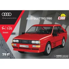 COBI: Audi Quattro 1980 - igrača za sestavljanje avtomobila (24664)