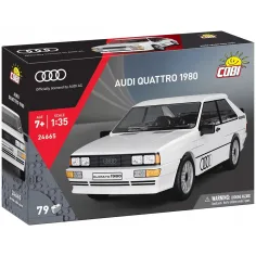 COBI: Audi Quattro 1980 beli avto komplet za sestavljanje (24665)
