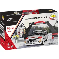COBI: Audi Quattro Group 4 sestavljalna avtomobilska igrača (24666)