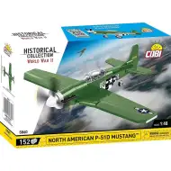 COBI: Gradbeni set lovskega letala Mustang P-51D (5860)