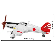 COBI: II. svetovna vojna Kawasaki Ki-61 Hien gradbeni komplet (5872) slika 3