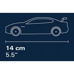 COBI: Maserati Grandturismo GT3 R dirkalni avto komplet gradbeni igrača (24567) slika 3