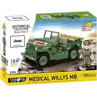 COBI: Medicinsko vozilo Willys MB, komplet za sestavljanje (2295)
