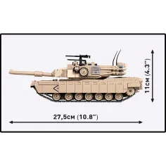 COBI: Oborožene sile M1A2 Abrams gradbeni komplet (2632) slika 4