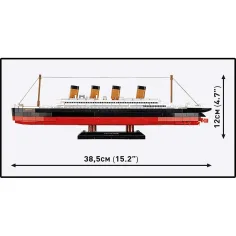 COBI: R.M.S. Olympic komplet za sestavljanje ladje (1687) slika 4