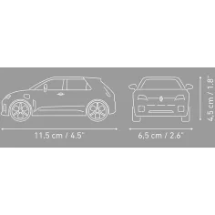 COBI: Renault 5 E-Tech beli avto — sestavljalni komplet (24675) slika 4