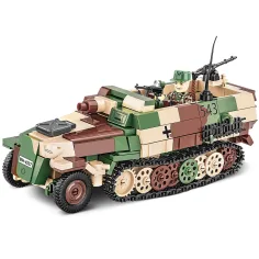COBI: Sd.Kfz. 251/9 Stummel oklepno vozilo gradbeni komplet (3096) slika 4