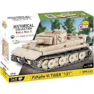 COBI: Sestavljiva igrača tank Pzkpfw VI Tiger 131 (2710)