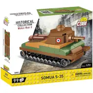 COBI: Somua S-35 francoski tank komplet za sestavljanje (3093)