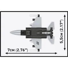 COBI: Stavebnica F-16D Fighting Falcon – Oborožene sile (5941) slika 4
