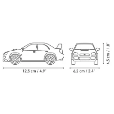 COBI: Subaru Impreza WRC 2004 komplet za sestavljanje avtomobila (24652) slika 4