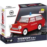 COBI: Trabant 601 gasilski avtomobil sestavljanka (24555)
