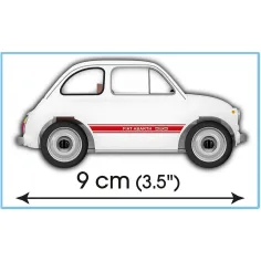 COBI: gradbena igrača Fiat Abarth 595 (24524) slika 4