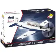 COBI: gradbeni komplet Beechcraft T-6 Texan II modre-bele barve (26624)