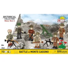 COBI: komplet figur bitke pri Monte Cassinu iz II. svetovne vojne (2063)