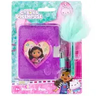 Canenco: Gabijina hiša za punčke Plišasti dnevnik s pisalom