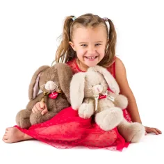Cappuccino zajček plišasta figura 36 cm - Lumpin slika 2