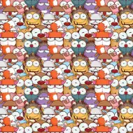 Cardex: Risalni papir za ovijanje s kartonskimi živalmi 100x70 cm