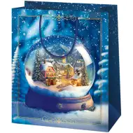 Cardex: Vas v snežni krogli srednje velika darilna vrečka 17x10x23 cm
