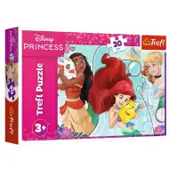 Čarobni svet Disney princes – 30-delni puzzle – Trefl