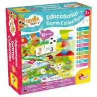 Carotina baby: Zbirka izobraževalnih iger za malčke z 10 različnimi igrami - Lisciani