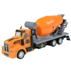 City Truck: Preoblikovljiv gradbeni tovornjak na kolesih z označevalnimi tablicami 19cm slika 4