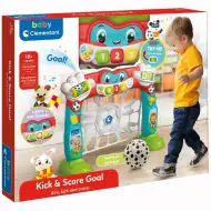 Clementoni Baby: Ciljaj in streljaj otroška nogometna vrata z zvokom