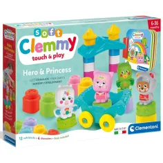 Clemmy: Junaki in princeske mehki kocka set - Clementoni slika 2