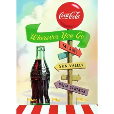 Coca-Cola, kamorkoli greš, 1000-delni Premium plus kakovostni puzzle - Trefl slika 2