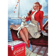 Coca-Cola obalni odmor 1000-delni premium plus kakovostni puzzle - Trefl slika 2