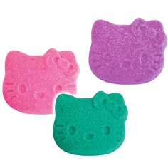 Craze Inkee: Veganske kopalne bombe v oblikah – Hello Kitty z aromo sladkorne pene, 3 kosi slika 2