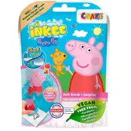 Craze Inkee: Veganski paket kopalnih kroglic s figurico štampiljke Peppa Pig – z okusom jagode