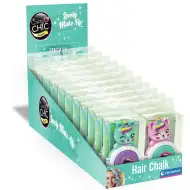 Crazy Chic: Barvna kreda za lase, več vrst, 1 kos - Clementoni